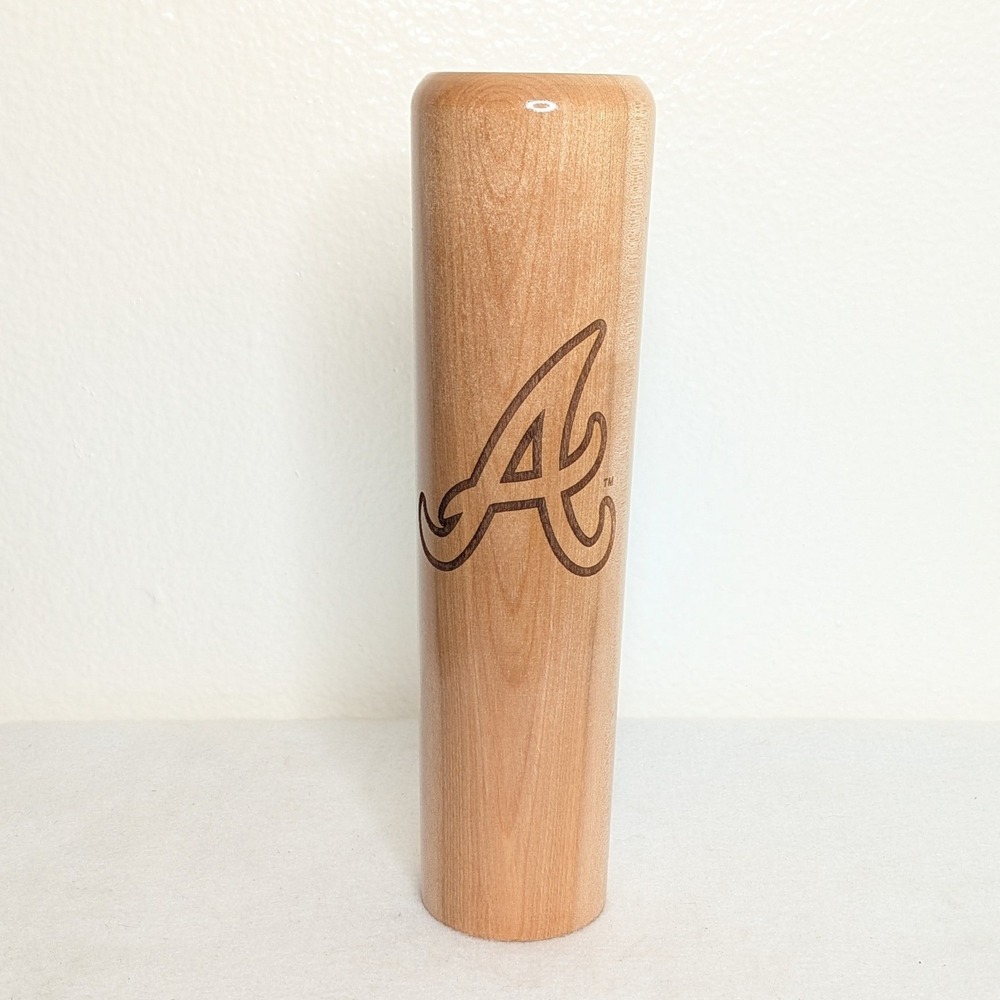 Atlanta Braves Dugout Mugs MLB Wood Baseball Bat Barrel 10 Inch Thompson Mug
